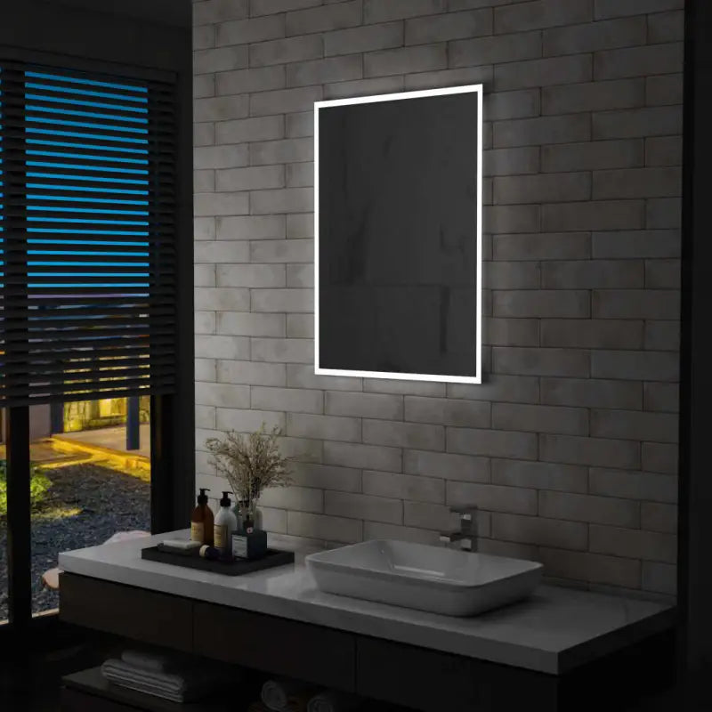 LED-badkamerspiegel met sfeervolle verlichting levering bevat inclusief montagemateriaal - 60 x 80 cm / 1 - Spiegels