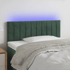 LED Hoofdbord voor een moderne slaapkamer uitstraling - Donkergroen / 90 x 5 x 78/88 cm / 1 - Hoofdborden en voetborden