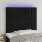 LED Hoofdbord voor een moderne slaapkamer uitstraling - Zwart / 80 x 5 x 118/128 cm / 1 - Hoofdborden en voetborden