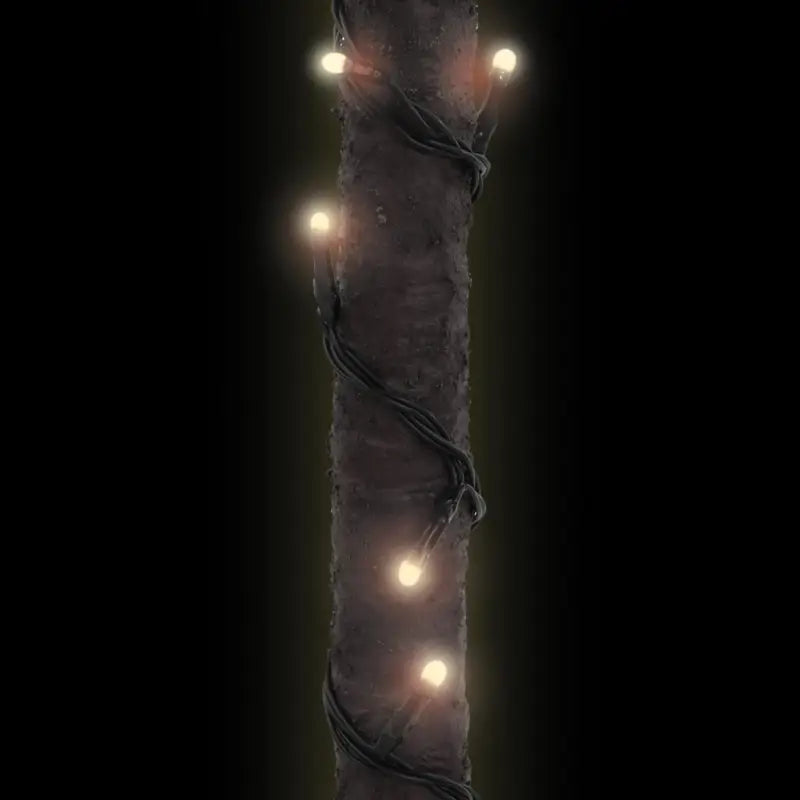 LED Kerstboom met jute stof en warme witte LED-verlichting - Kerstbomen