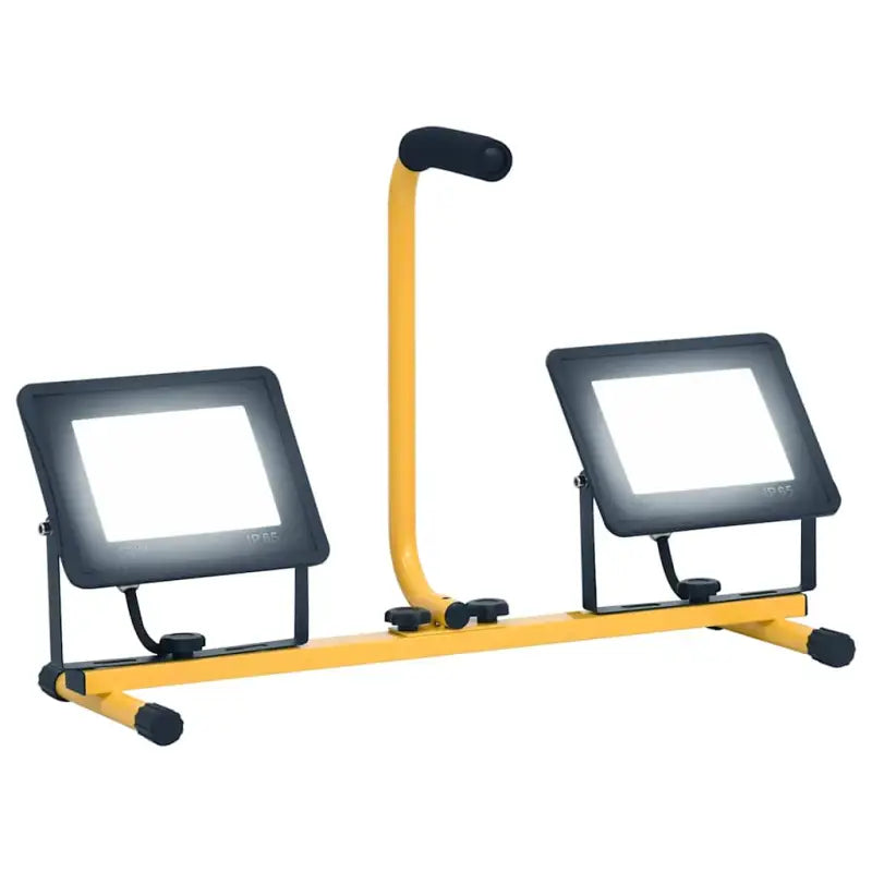 LED spotlight met hendel voor werkplaats en doe-het-zelf projecten - Koudwit / 1 / 2 x 50 w - Schijnwerpers & spotlights