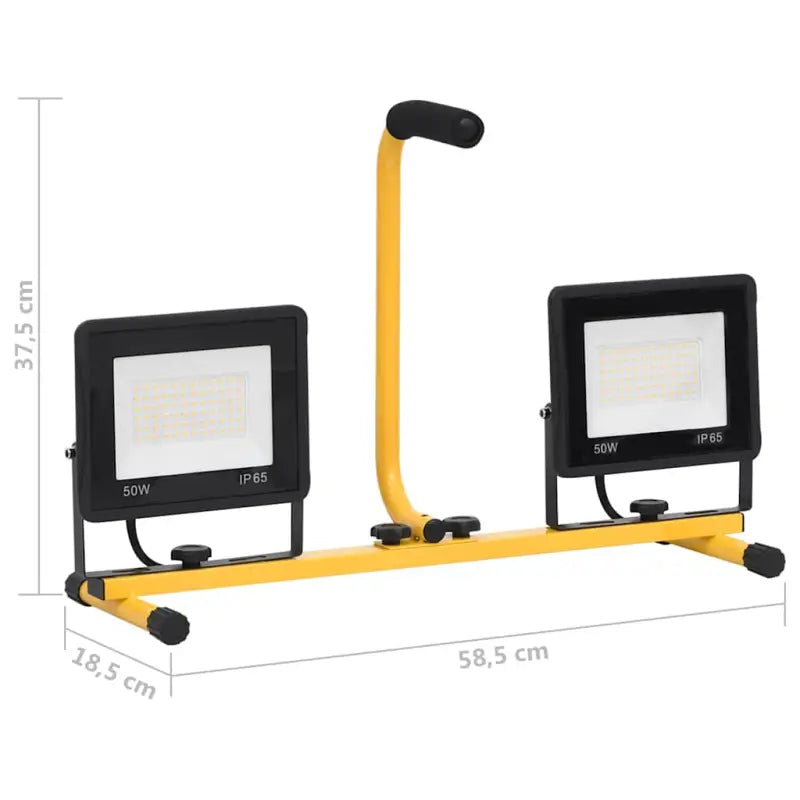 LED spotlight met hendel voor werkplaats en doe-het-zelf projecten - Schijnwerpers & spotlights