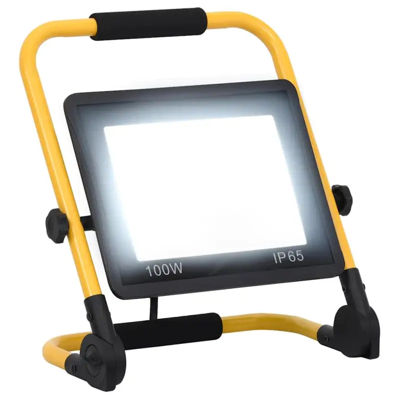 LED spotlight met hendel voor werkplaatsen en doe-het-zelf projecten - Koudwit / 1 / 100 w - Schijnwerpers & spotlights