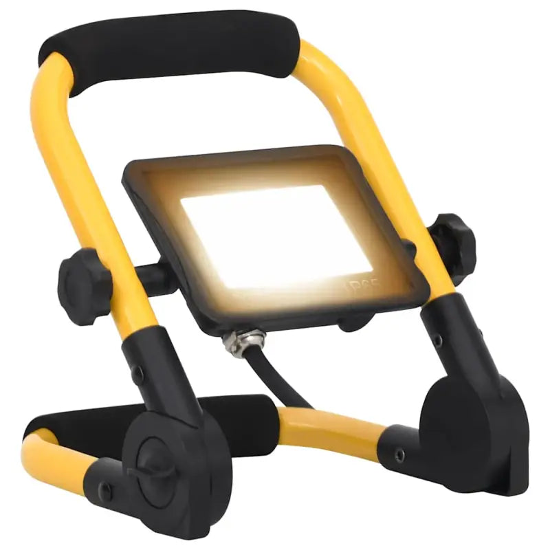 LED spotlight met hendel voor werkplaatsen en doe-het-zelf projecten - Warmwit / 1 / 20 w - Schijnwerpers & spotlights