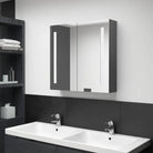 LED-Wandspiegelkast voor een moderne en sfeervolle badkamer - Grijs / 62 x 14 x 60 cm / 1 - Badkamerkaptafels