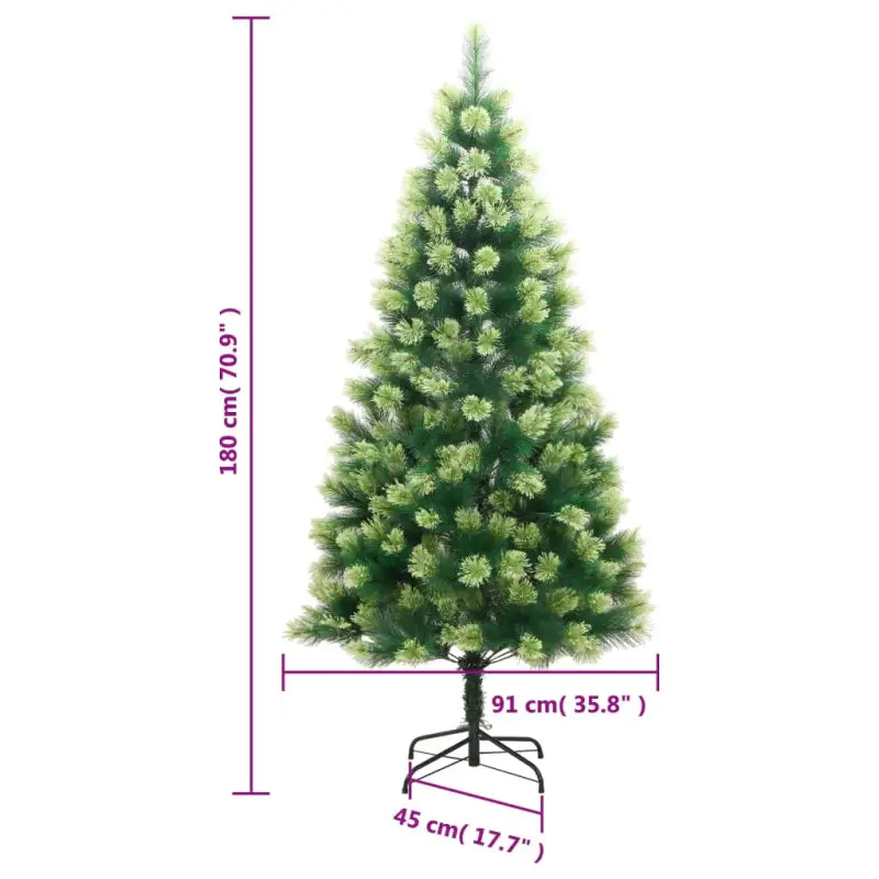 Levende kunstkerstboom met automatische takken voor een feestelijke sfeer - Kerstbomen