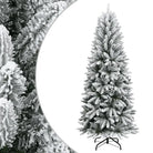 Levende kunstkerstboom met automatische takken voor een feestelijke sfeer - 120 cm / 1 / zonder LED - Kerstbomen