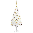 Levensachtige Kunstkerstboom met Realistische Naaldvormen - Goud / 180 x 90 cm / 1 - Kerstbomen