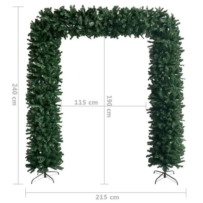 Levensechte Kerstboog voor een Gezellige Feestelijke Sfeer - Kerstbomen
