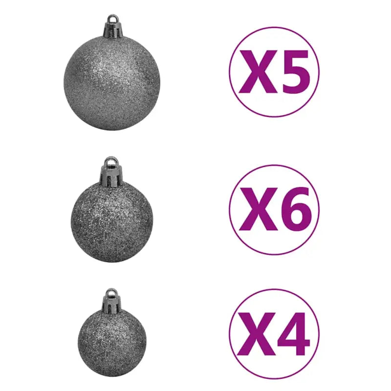 Levensechte Kerstboom met Aanpasbare Takken en Witte Uiteinden - Kerstbomen