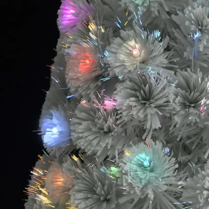 Levensechte Kunstkerstboom met LED en glasvezelverlichting - Kerstbomen