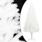 Levensechte naalden Kunstkerstboom voor binnen en beschut buitengebruik - Wit / 240 cm / 1 - Kerstbomen