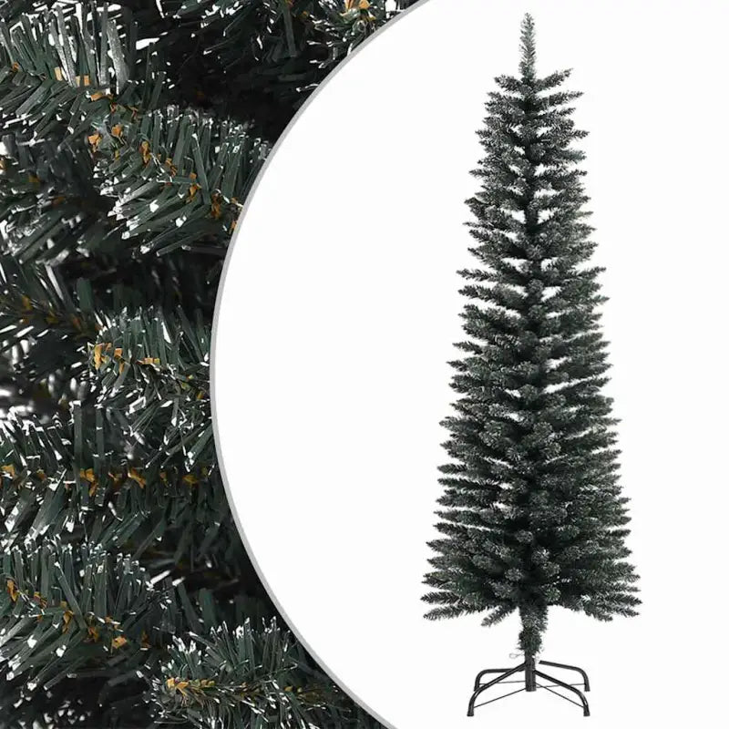 Levensechte smalle kunstkerstboom met volle uitstraling - Kerstbomen