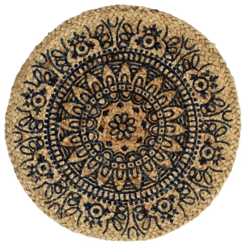 Levering bevat handgeweven jute placemats voor een unieke keukenlook - Placemats