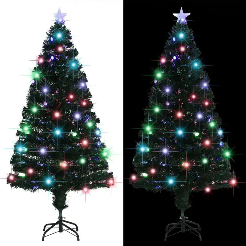 Lichte kunstkerstboom voor binnen en beschut buitengebruik met levering bevat - Kerstbomen