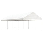 Lichte Partytent met Dak voor Buitengebruik in Kunststof - 11.15 x 4.08 x 3.22 m / 1 - Partytenten & prieëlen