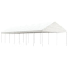 Lichte Partytent met Dak voor Buitengebruik in Kunststof - 15.61 x 4.08 x 3.22 m / 1 - Partytenten & prieëlen