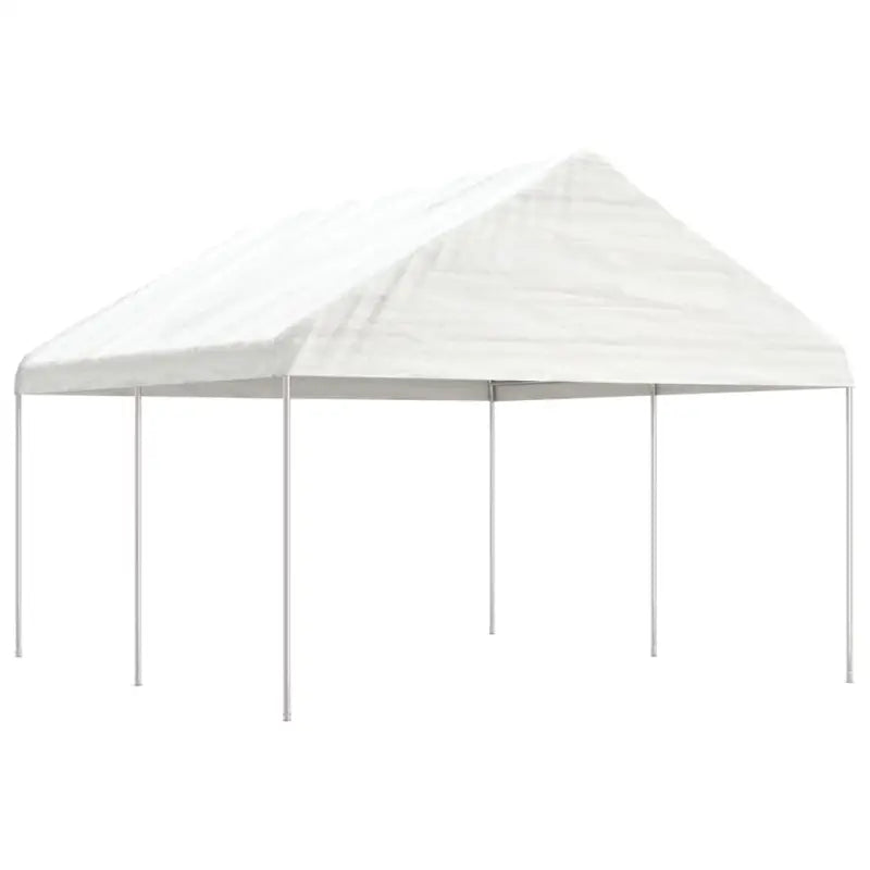 Lichte Partytent met Dak voor Buitengebruik in Kunststof - 4.46 x 4.08 x 3.22 m / 1 - Partytenten & prieëlen