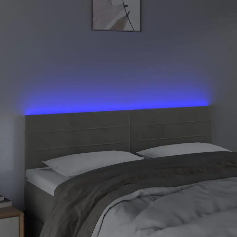 Lichtgevend hoofdbord en voetbord voor een moderne slaapkamer - Hoofdborden en voetborden