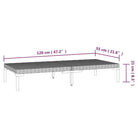 Lichtgewicht loungeset met halfrond PE-rattan en comfortabele afmetingen - Tuinsets