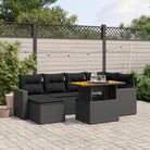 Lichtgrijs materiaal loungeset van gepoedercoat staal met afmetingen - Zwart / zonder opbergruimte - Tuinsets