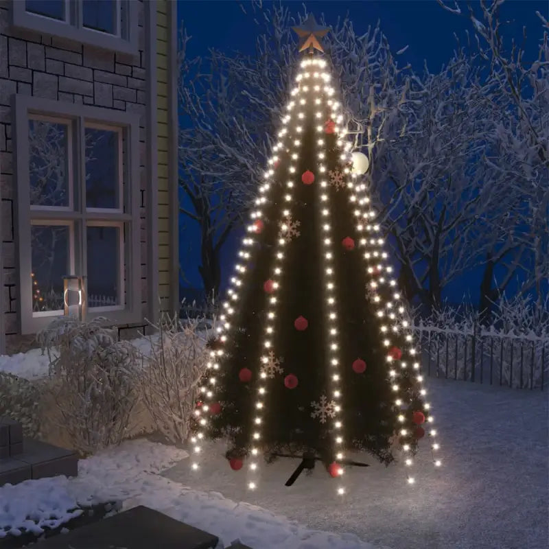 Lichtslangen voor zowel binnen als kerstboom versiering met energiezuinige LED’s - Koudwit / 250 cm / 1 - Lichtslangen