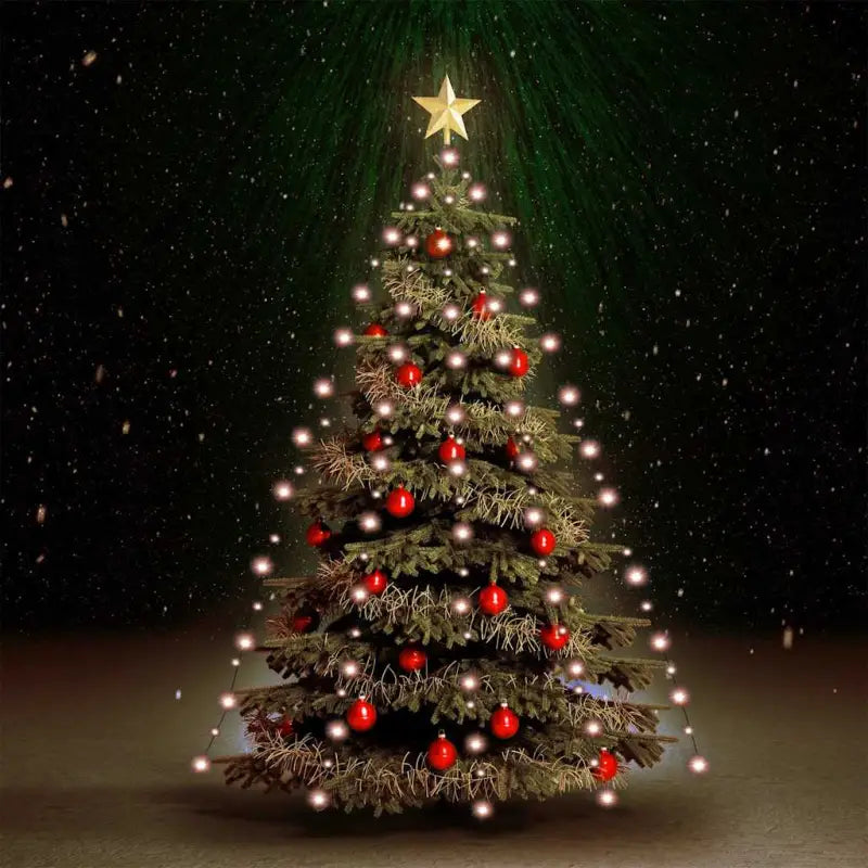 Lichtslangen voor zowel binnen als kerstboom versiering met energiezuinige LED’s - Warmwit / 180 cm / 1 - Lichtslangen