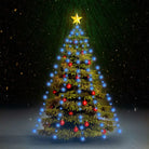 Lichtslangen voor zowel binnen als kerstboom versiering met energiezuinige LED’s - Blauw / 210 cm / 1 - Lichtslangen
