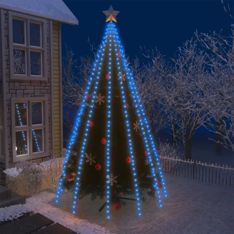 Lichtslangen voor zowel binnen als kerstboom versiering met energiezuinige LED’s - Blauw / 500 cm / 1 - Lichtslangen