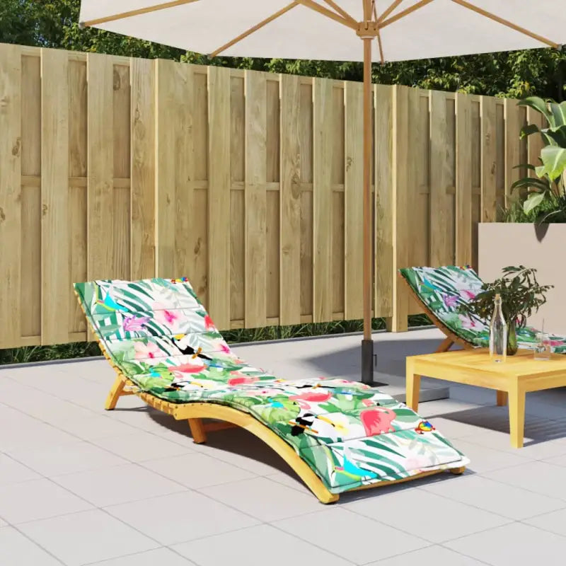 Ligbedkussen met oxford stof voor een frisse uitstraling en oorspronkelijke vorm - Groen en roze / 200 x 60 x 4 cm / 1