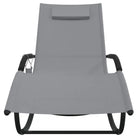 Ligstoel met afneembaar zijvak en gepoedercoat staal voor ultiem comfort - Ligstoelen