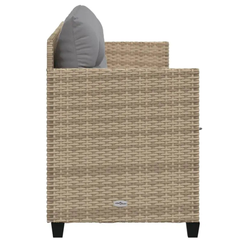 Ligstoel met comfortabele zitervaring en wasbare hoes in duurzaam PE-rattan - Ligstoelen