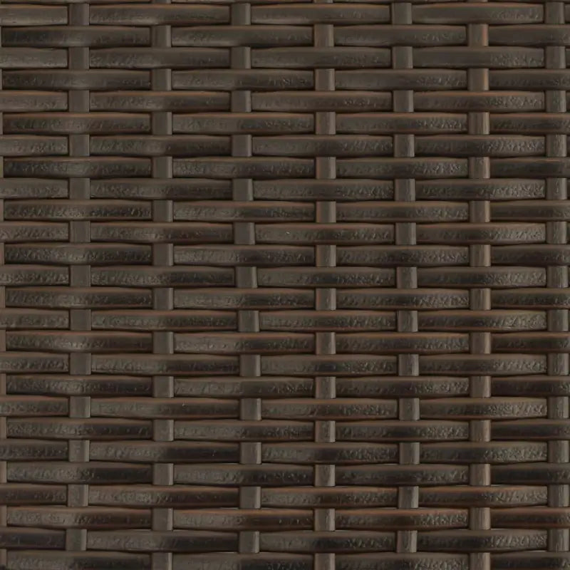 Ligstoel met poly rattan en uitschuifbare luifel voor comfortabele zitervaring - Ligstoelen