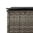 Ligstoel met poly rattan voor een comfortabele zitervaring en wasbare hoes - Ligstoelen