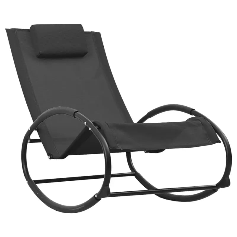 Ligstoel met textileen stof voor ontspanning in tuin en zwembad - Ligstoelen
