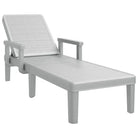 Ligstoel met verstelbare rugleuning voor ultiem comfort in de zon - Ligstoelen