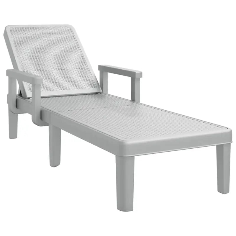 Ligstoel met verstelbare rugleuning voor ultiem comfort in de zon - Ligstoelen