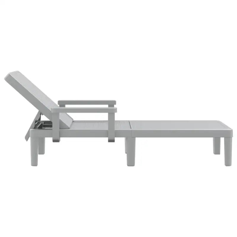 Ligstoel met verstelbare rugleuning voor ultiem comfort in de zon - Ligstoelen