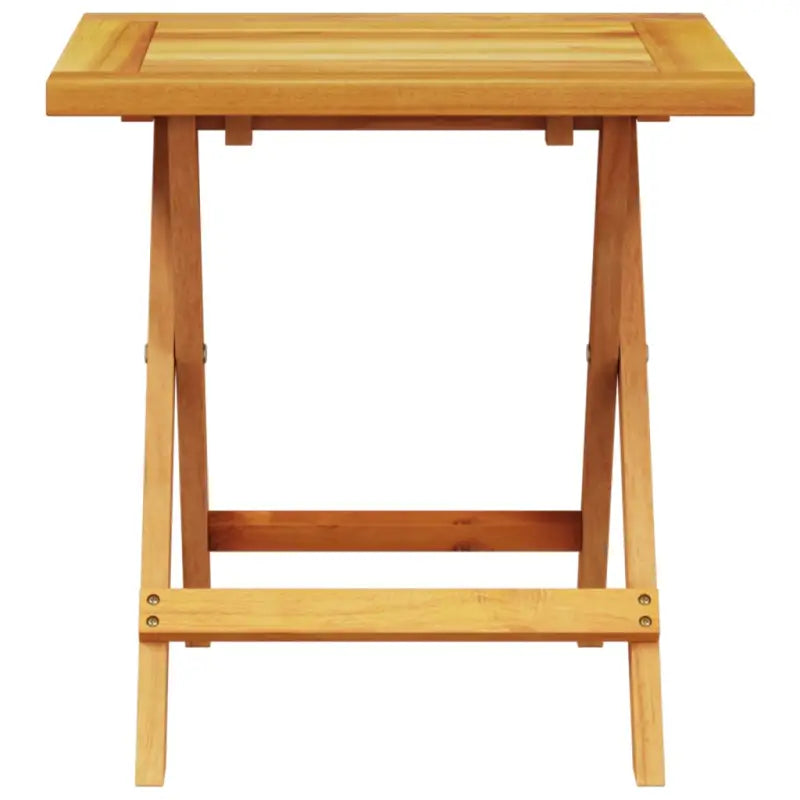 Ligstoel van massief acaciahout met uittrekbare tafel en natuurlijke olieafwerking - Ligstoelen