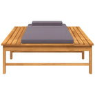 Ligstoel van massief acaciahout met verstelbare rugleuning - Ligstoelen