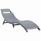 Ligstoel van massief acaciahout voor ultiem ontspanning op tuin of terras - Ligstoelen