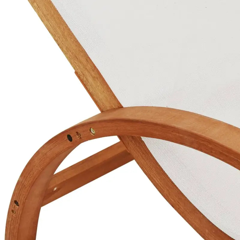 Ligstoel van massief populierenhout voor ultiem ontspanning - Ligstoelen