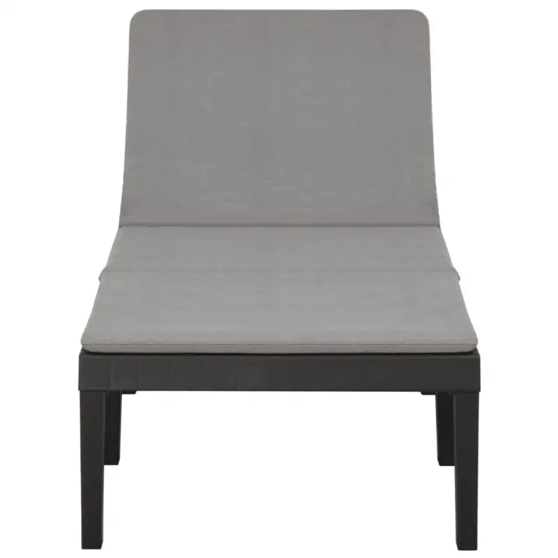 Ligstoel voor tuin of terras met kunststof en gemakkelijk schoon te maken - Ligstoelen