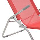Ligstoelen met gepoedercoat staal levering bevat voor tuin en strand - Ligstoelen