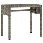 Ligstoelen met poly rattan en uitschuifbare luifel voor buiten genieten - Ligstoelen
