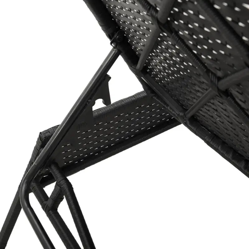 Ligstoelen met poly rattan en verstelbare posities voor buitencomfort - Ligstoelen