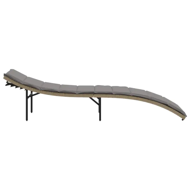 Ligstoelen met poly rattan voor een comfortabele zitervaring buiten - Ligstoelen