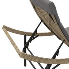 Ligstoelen met poly rattan voor een comfortabele zitervaring buiten - Ligstoelen