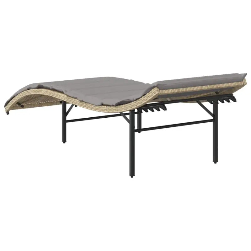 Ligstoelen met poly rattan voor een comfortabele zitervaring buiten - Ligstoelen
