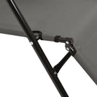 Ligstoelen met polyester stof en gepoedercoat staal voor buitengebruik - Ligstoelen